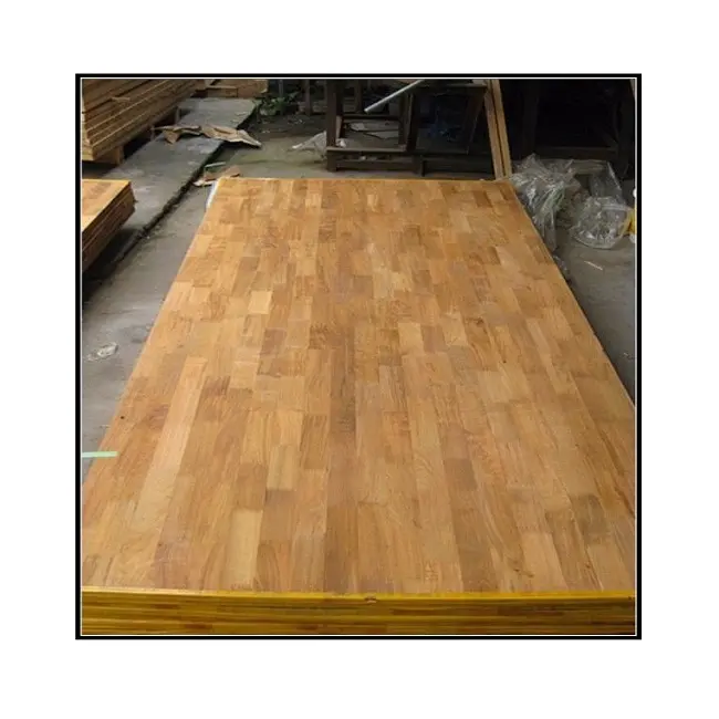 Hot Sale - Vietnamese Cheap price Rubber Wood Finger Joint Board/panel 1220x2440mm