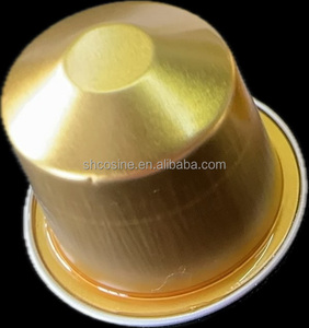 Capsule de café jetable en métal compatible <span class=keywords><strong>Nespresso</strong></span> Original Line avec filtre à poudre pour machines à café - Product Image 1