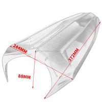 Couvre-selle arrière en plastique ABS, carénage passager arrière pour moto YZF R15 V3 2017-2019