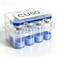 Tripeptide-1 de Cuivre 99% Poudre Lyophilisée Matière Première Cosmétique Marque WAO Modèle C67 2-en-1