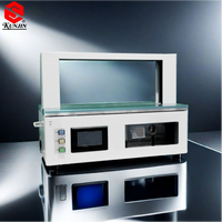 KUNJIN 3047 Nouvelles Idées de Produits 2025 Cigarette-box-wrapping-machine Box Plastic Wrapping Machine 30mm Film Tape