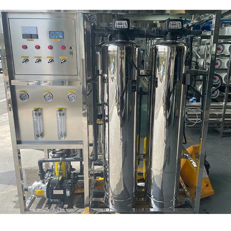 1T2ステージ工業用純ミネラル飲料水RO逆浸透ろ過装置水処理システム