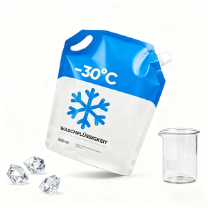 Poche à bec verseur 3L 5L pour liquide lave-glace de voiture, sac d'emballage liquide en plastique transparent pour usage de nettoyage automobile - Product Image 2