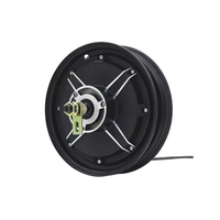 Kit de conversion complet pour voiture électrique QS 205 10 pouces 4000W 72V avec moteur à moyeu sans balais en aluminium, vitesse maximale 90-100KM/H