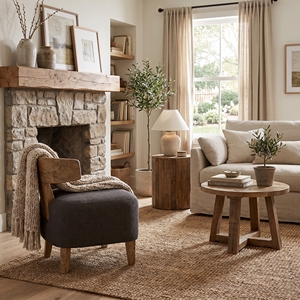 The Kate low <b>chair</b> has a sleek, minimalist design with soft cushions and sturdy <b>support</b>, perfect for any modern living room. - Product Image 5