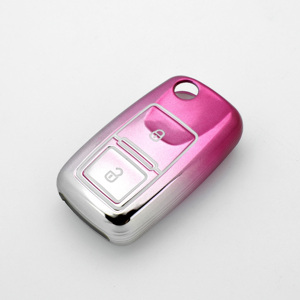 <span class=keywords><strong>2025</strong></span> thiết kế mới mềm ingradient TPU màu hồng màu xám xe từ xa chính Bìa Bag Shell trường hợp phụ kiện cho <span class=keywords><strong>VW</strong></span> DAS tự động <span class=keywords><strong>Jetta</strong></span> Skoda - Product Image 3