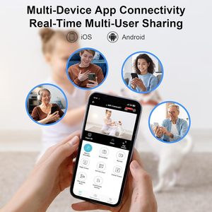 Cámara de Vigilancia para Mascotas 1080P CMOS, Gran Angular de 140°, <span class=keywords><strong>Okam</strong></span> Pro WiFi, Visión Nocturna, Detección de Movimiento Humano, Asistente de Voz con IA, Nube - Product Image 2