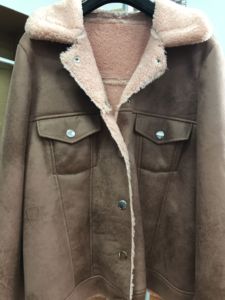 Tela <span class=keywords><strong>de</strong></span> piel sintética <span class=keywords><strong>de</strong></span> conejo para hombre y mujer, tejido <span class=keywords><strong>de</strong></span> ante 100 poliéster, ropa <span class=keywords><strong>de</strong></span> invierno - Product Image 4