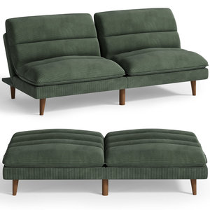 Sofá Cama Plegable Moderno Multiusos de Tela para Día y Noche, Ideal para Sala de Estar y Uso en Hoteles - Product Image 4