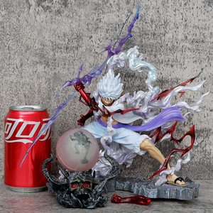 Vente en gros de figurines d'action lumineuses <span class=keywords><strong>One</strong></span> <span class=keywords><strong>Piece</strong></span> 26 cm Nika <span class=keywords><strong>Luffy</strong></span> 5 Gear Lightning, modèle de collection, figurines d'anime - Product Image 3