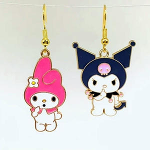 4 diseños Hot Japanese <span class=keywords><strong>Anime</strong></span> Plastic Drop Pendant Kawaii Cartoon Acrylic Hook Earring <span class=keywords><strong>Anime</strong></span> pendientes para niñas - Product Image 5