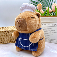 Commande en gros de jouets en peluche personnalisés, lavables en machine, en tissu doux, design corps en peluche, 25 cm, pour zone de divertissement en centre commercial