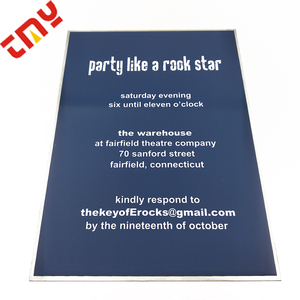 chino de lujo Rojo Tarjeta de invitación de boda de corte láser barato clásico inglés Tarjeta de invitación de boda - Product Image 2
