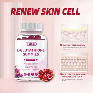 OEM özelleştirilebilir biyotin Gummies şekersiz cilt beyazlatma takviyeleri C vitamini l-glutatyon yenidoğan için saç cilt çivi için - Product Image 4