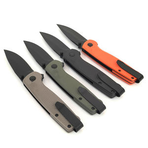 سكين تكتيكي قابل للطي محمول بشفرة فولاذية 8Cr13MOV ومقبض ABS للتخييم والصيد في الهواء الطلق، متوفر بتصميم حسب الطلب - Product Image 4