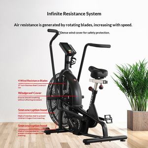 Vélo d'exercice à résistance magnétique avec logo personnalisé, pour la maison, la salle <span class=keywords><strong>de</strong></span> sport, l'entraînement physique - Product Image 2