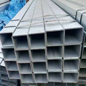 Tube carré 20x20 25 40x40 50x50 <span class=keywords><strong>60x60</strong></span> 20x40 40x60 150x150 Profils d'<span class=keywords><strong>acier</strong></span> à section creuse Tuyau d'<span class=keywords><strong>acier</strong></span> rectangulaire galvanisé - Product Image 2