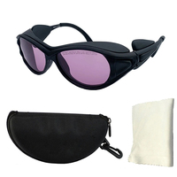 Lunettes de protection laser professionnelles CE 1064nm OD6+ pour machine laser ND Yag – Protection oculaire de pointe