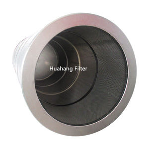 Cartouche de filtre à air en maille mentale plissée haute efficacité 580x1330 filtre de dépoussiérage - Product Image 5