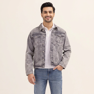 Wholesale Affordable Prices High Quality <b>Men</b> <b>Denim</b> <b>Jackets</b> Street Wear Breathable Best Material Made <b>Men</b> <b>Denim</b> <b>Jackets</b> - Product Image 1