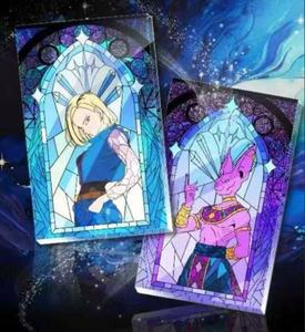 Nouvelles cartes de collection <span class=keywords><strong>Dragon</strong></span> Balls ART BOARDS, personnages d'anime rares, Kakaroto Vegeta, cartes de jeu en papier coloré, jouets pour enfants - Product Image 3