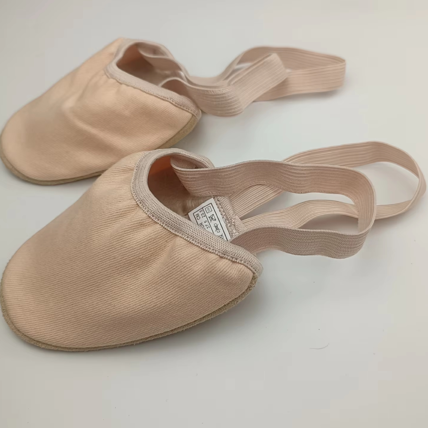 GS002 Latest Design Cow Leather Upper Half Sole Jazz Ballet Dance Shoe Turning Shoes for Women and Girls