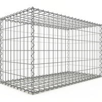 Schneller Versand innerhalb von 2-3 Tagen Park Landschafts wand Gabion Stahl geschweißter Korb Langlebiger Gabion Stahl geschweißter Gabion