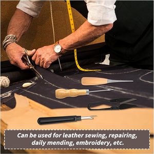 Kit de Costura Resistente con Agujas <span class=keywords><strong>e</strong></span> <span class=keywords><strong>Hilo</strong></span> para Zapatos, Sofás, Alfombras, Cuero y Manualidades - Product Image 5