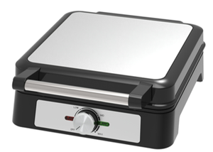 Gaufrier électrique belge 180° avec plaques antiadhésives pour sandwichs, steaks et grillades – Appareil de cuisine domestique et extérieur - Product Image 3