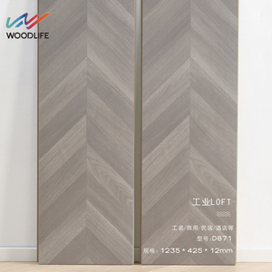 Decoración del hogar con estilo 8mm 10mm 12mm de espesor Haga clic en espiga <span class=keywords><strong>flotante</strong></span> Fishbone AC2 AC3 <span class=keywords><strong>AC4</strong></span> Tablones de suelo de <span class=keywords><strong>parquet</strong></span> laminado - Product Image 4