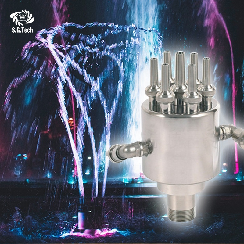Modern 2D Water Spray Nozzles for