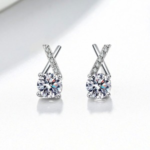<span class=keywords><strong>Boucles</strong></span> <span class=keywords><strong>d</strong></span>'<span class=keywords><strong>oreilles</strong></span> clous en <span class=keywords><strong>argent</strong></span> sterling <span class=keywords><strong>925</strong></span> non ternissant avec zircone cubique pour femmes et jeunes filles, bijoux fins pour fiançailles et mariage, vente en gros - Product Image 5