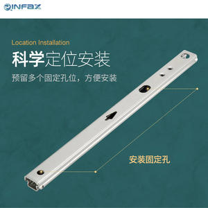 Personnalisé 17mm 2-Fold Canal Glissières Coulissantes Placard Armoire Porte Matériel Montage Roulement À Billes Glissières De <span class=keywords><strong>Tiroir</strong></span> Télescopique - Product Image 3