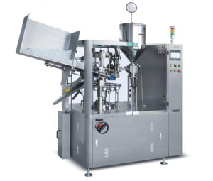 SGF-80 Automatic Face cleanser Hand cream Filler and Sealer Toothpaste Plastic Tube Filling and Sealing Machine