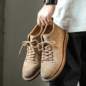 Nuevos Estilos de Moda, Zapatos Mocasines de Cuero de Alta Calidad para Hombre, Logotipo Personalizado, Botas Oxford Bajas para Senderismo y Actividades al Aire Libre, Precios Bajos - Product Image 1