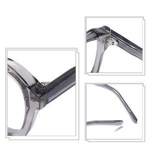 Gafas cuadradas <span class=keywords><strong>Retro</strong></span> TR90 de alta calidad, montura de gafas de acetato de moda, gafas antiluz azul - Product Image 6
