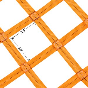 Giá Bán Buôn Hàng Hóa Nâng Net Nhiệm Vụ Nặng Nề Vải Hàng Hóa Net Polyester Phẳng Polyester Sling Cẩu Lưới - Product Image 2