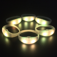 Bracelet lumineux à LED Programmable DMX, fournitures de décoration pour événements, contrôle télécommande