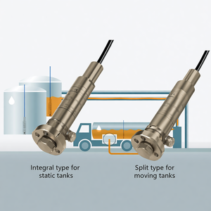 Transmetteur de niveau de carburant à deux fils antidéflagrant à capuchon magnétique 4-20 mA - Product Image 6