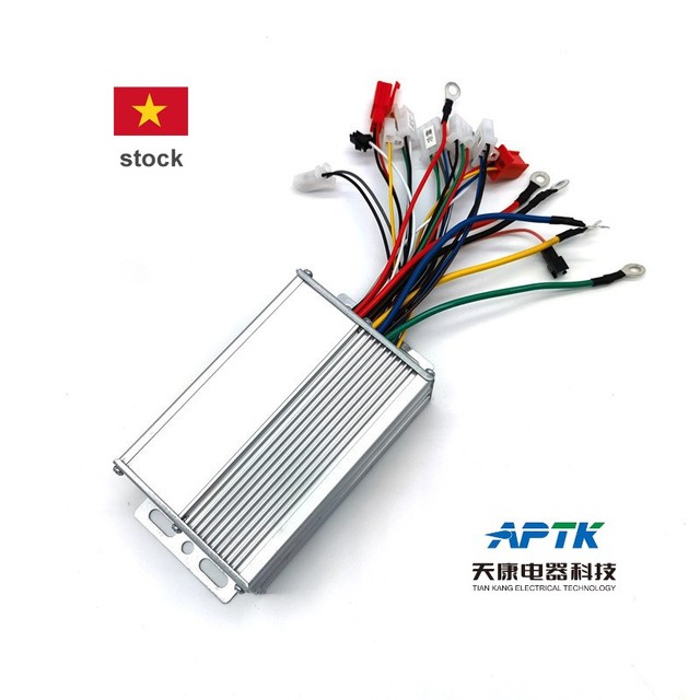 Wholesale 60V 1000W Electric Motor Controller Brushless DC Motor Sine Wave 48V Controller for Electric Vehicles for E Scooters