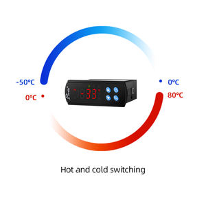 Regolatore di Temperatura Digitale Ewelly ℃ / ℉   Display EW-183 <span class=keywords><strong>per</strong></span> Parti di Refrigerazione, Termoregolatore di <span class=keywords><strong>Riscaldamento</strong></span>, Termostato - Product Image 2