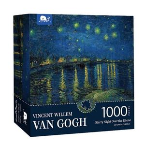 Puzzle classique d'impression à l'huile, peinture célèbre de Monet aux lys, 1000 pièces, pour adultes - Product Image 5
