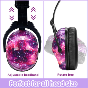 Orejeras de Protección Auditiva Reutilizables <span class=keywords><strong>para</strong></span> Niños, ABS, Reducción de Ruido de 22 dB, Diseño Plegable <span class=keywords><strong>para</strong></span> Estudio, Conciertos, Ayuda <span class=keywords><strong>para</strong></span> Dormir, Coloridas - Product Image 5