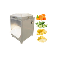 Groente-En Fruitsnijmachine Neerwaartse Druk Fruit-En Groentesnijder Met Een Hoog Vermogen Veilige Snijmachine