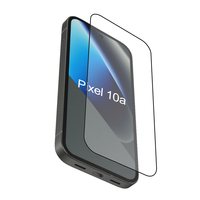 Protection d'écran en verre trempé 9H transparente à couverture intégrale avec bords en soie 2.5D anti-rayures pour Google Pixel 9 10 10A 11 PRO XL