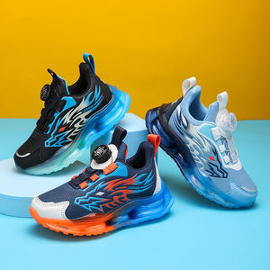 2025 été anti-dérapant respirant semelle souple chaussures de sport boucle rotative enfants chaussures de <span class=keywords><strong>basket</strong></span>-ball haute qualité garçon Sneaker - Product Image 2