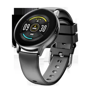 2021 S23 Relógio Inteligente Homens Novo Menu Rolante Fitness Sports Tracker Temperatura Smartwatch Strap Mutável Para IOS Android Phone