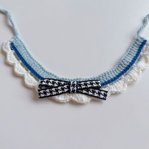 Hot Selling Cat Knit <strong>Collar</strong> <strong>Pet</strong> Handmade Crocheted <strong>Collars</strong> With Bow Tie Handwoven Woolen Scarf Cute <strong>Pet</strong> <strong>Collar</strong> <strong>2026</strong> ODM - Product Image 5