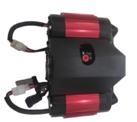 Compresseur de camion-citerne multifonction 12V 4x4 noir à double cylindre, pompe à air pour pneus de voiture tout-terrain 150psi