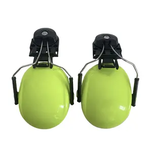 Industrial Safety Working Detachable Ear Defenders Noise Cancelling Cap-Mount Earmuff